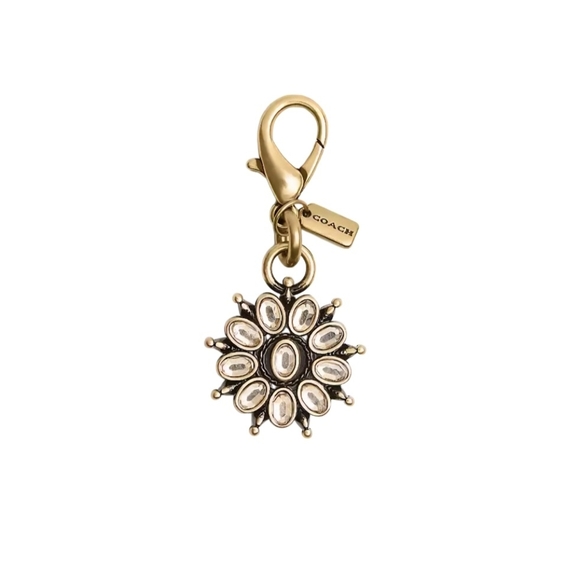 Coach Accessories - Coach mini flower charm